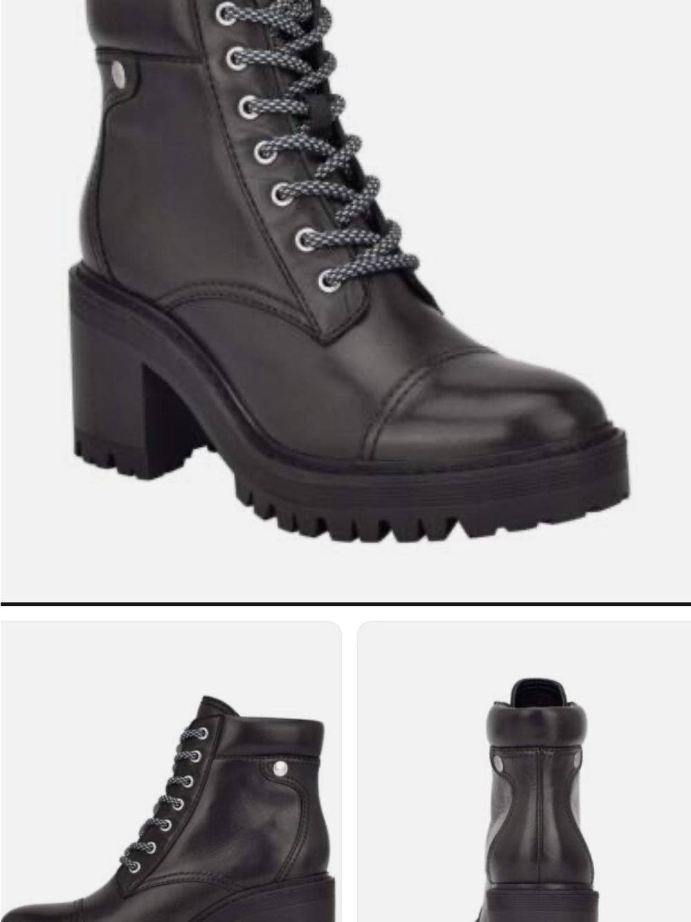 Marc Fisher ltd wenner black leather